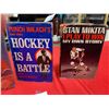 Image 2 : Three vintage Hockey books
