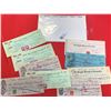 Image 1 : Ten vintage cheques vancouver 1922 -'52