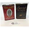 Image 1 : Two vintage Pocket tobacco tins Prince albert and Briggs