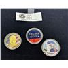 Image 1 : Lot of three souvinir Donald Trump Coins