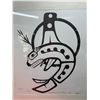 Image 3 : Limited edition Nativev#print Vince silver  "Black Fish on the Moon"  17"x 21"