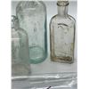 Image 2 : Five vintage apotheary bottles