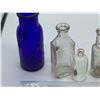 Image 3 : Seven vintage apotheary bottles