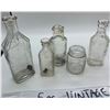 Image 2 : Five vintage apotheary bottles
