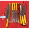Image 1 : Mid century modern  Bakealite handles steak knives