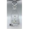 Image 1 : High quality heavy glass decanter 12" tall