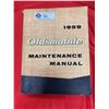 Image 1 : Vintage 1959 Oldsmobile maintnence manual