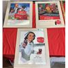 Image 1 : Lot of three 13 1/2" x 16 1/2" reprint advertisements in frames