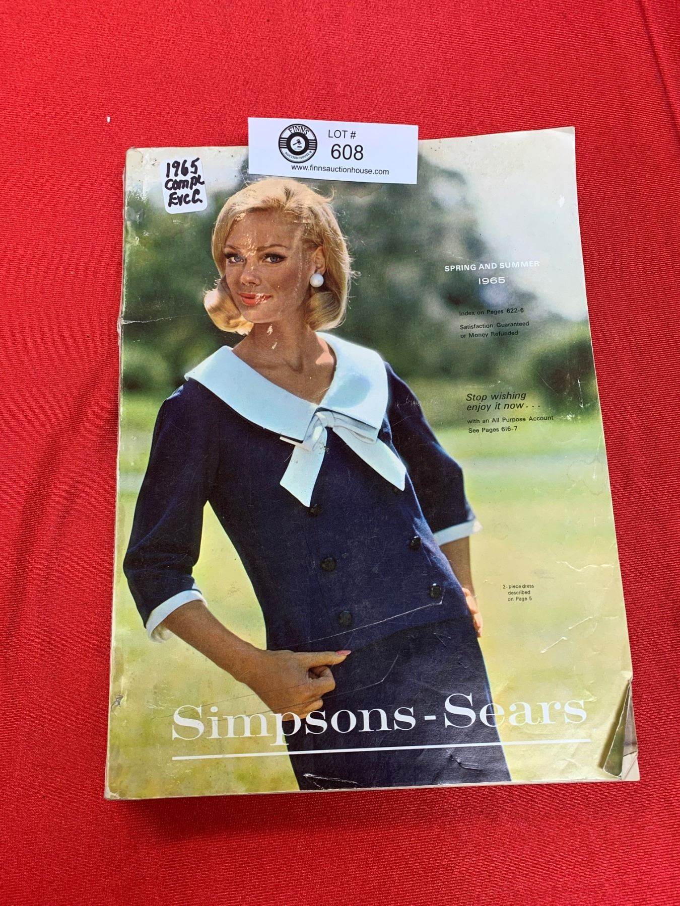 Vintage 1965 Sears catalog