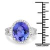 Image 3 : 4.45ct Tanzanite 14K White Gold Ring