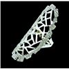 Image 2 : 1.02ct Diamond 14K White Gold Ring