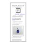 Image 2 : 3.20ct Tanzanite 14K White Gold Pendant