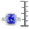 Image 3 : 5.8ct Tanzanite 14K White Gold Ring