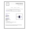 Image 3 : GIA 3.22CT NATURAL CEYLON BLUE SAPPHIRE 14K WHITE GOLD RING