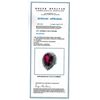 Image 3 : 15.18ct NATURAL RUBELLITE 14K WHITE GOLD RING