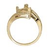 Image 2 : 1ct Green Tourmaline 14K Yellow Gold Ring 3.75gm