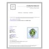 Image 3 : 5.23ct Peridot 14K White Gold Ring