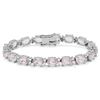 Image 1 : 27.11ct Kunzite 14 K White Gold Bracelets