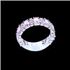 Image 2 : 1.48ct Pink Sapphire 14K White Gold Ring