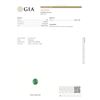 Image 7 : GIA 4.94ct Natural Type A Jadeiet Jade 18K Rose Gold Ring