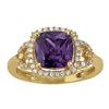 Image 1 : 2ct Tanzanite 14K Yellow Gold Ring 3.33gm