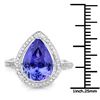 Image 3 : 5.1ct Tanzanite 14K White Gold Ring