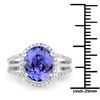 Image 3 : 5.03ct Tanzanite 14K White Gold Ring