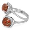 Image 2 : 3.04ct Copper Turquoise 14 K White  Gold Ring