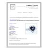 Image 3 : 4.41CT NATURAL BURMA BLUE SPINEL 14K WHITE GOLD RING