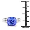 Image 3 : 5.59ct Tanzanite 14K White Gold Ring