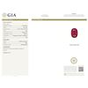 Image 5 : GIA 3.53ct Natural Ruby 14K White Gold Ring