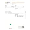 Image 2 : GIA 0.6ct Round Shape Green F1 EMERALD 5.72 - 5.85 x 2.94 mm
