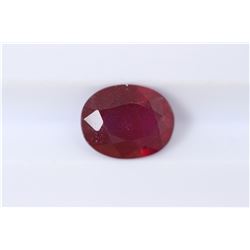 2.09ct Ruby Oval cut
