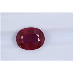 2.42ct Ruby Oval cut