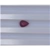 Image 1 : 1.41ct Natural Ruby Pear cut