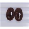 Image 1 : 34.01ct GIA Approved Ruby sapphire slice Oval cut
