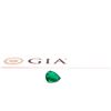 Image 1 : GIA 1.08ct Pear Shape Green F1 EMERALD 8.16 x 6.48 x 3.82 mm