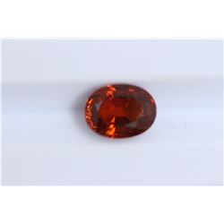2.31ct Natural Malaya Garnet Oval cut