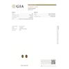 Image 2 : GIA 1.1ct Oval Shape Yellowish Green changing to Brown Purple ALEXANDRITE? 6.98 x 5.19 x 3.77 mm