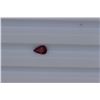 Image 1 : 0.6ct Natural Ruby Pear cut