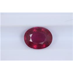 2.49ct Ruby Oval cut