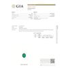 Image 2 : GIA 3.44ct Oval Shape Green EMERALD 10.69 x 8.47 x 6.02 mm