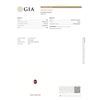 Image 2 : GIA 1.06ct Ruby Oval cut 6.6 x 5 x 3.2