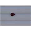 Image 1 : 1.05ct Natural Ruby Pear cut