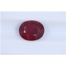 2.67ct Ruby Oval cut