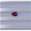 Image 1 : 1.32ct Natural Ruby Pear cut