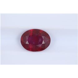 2.3ct Ruby Oval cut