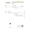 Image 2 : GIA 1.34ct Octagonal Shape Green F2 EMERALD 6.80 x 6.20 x 4.58 mm