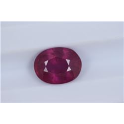 2.48ct Ruby Oval cut