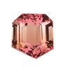 Image 1 : GIA 12.57ct polygonal Step Cut Shape Tourmaline 14.23 x 13.33 x 8.96 mm